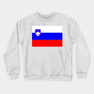 Slovenia flag Crewneck Sweatshirt